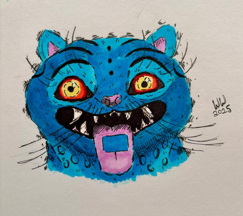 Derpy Tiger - Marker