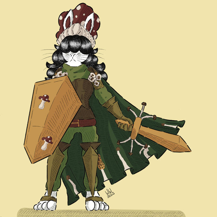 Ophelia - Harengon Paladin