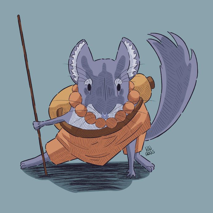 Chicha - Chinchilla Monk