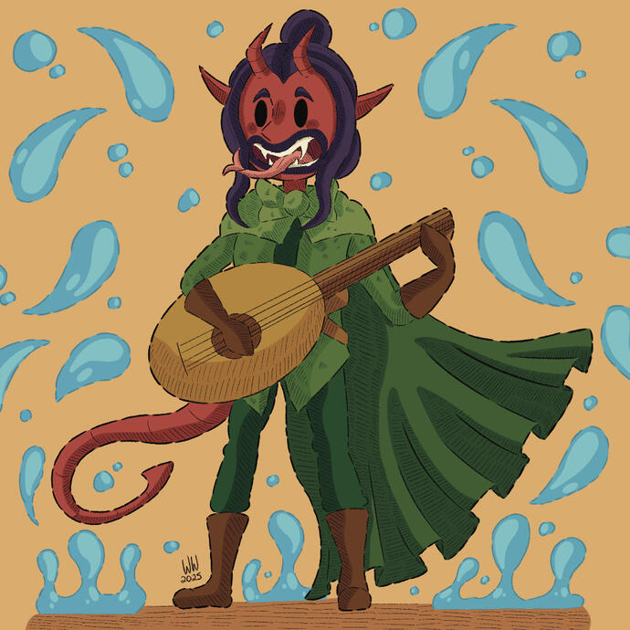 Karmir - Tiefling Bard